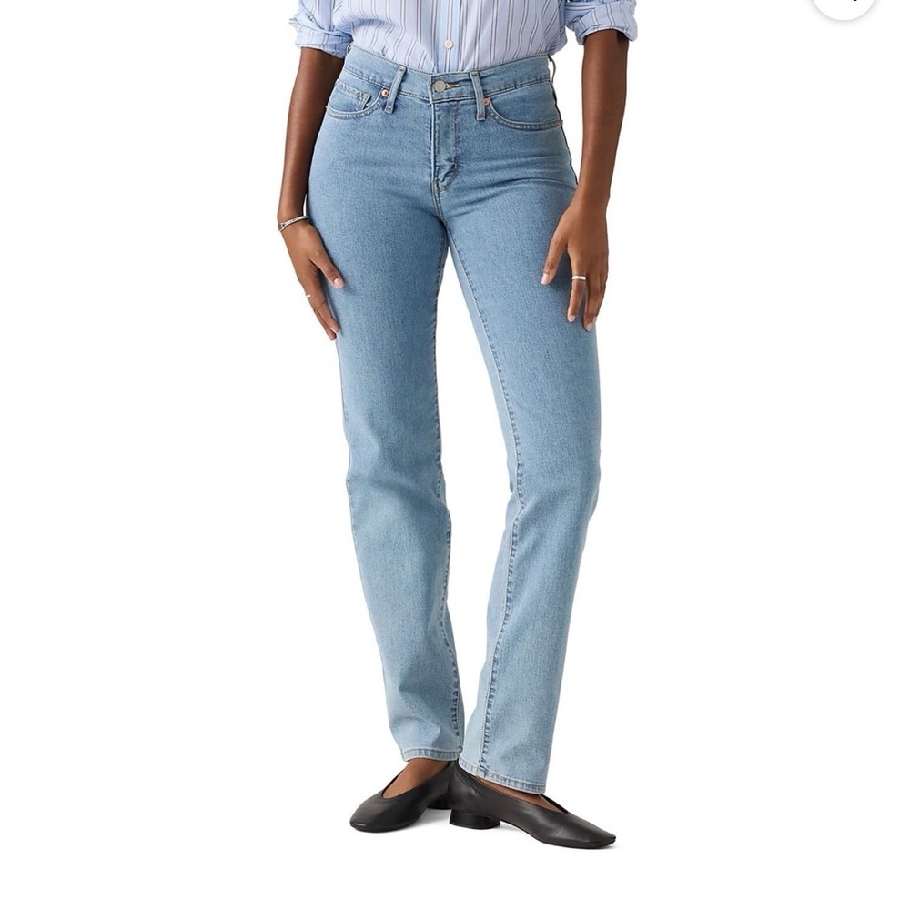 Levi’s Women's 314 Shaping Straight Mid-Rise Jeans Size 16 33x32 NEW